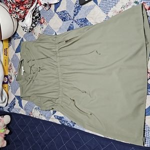 Speed Control Large Green Dress